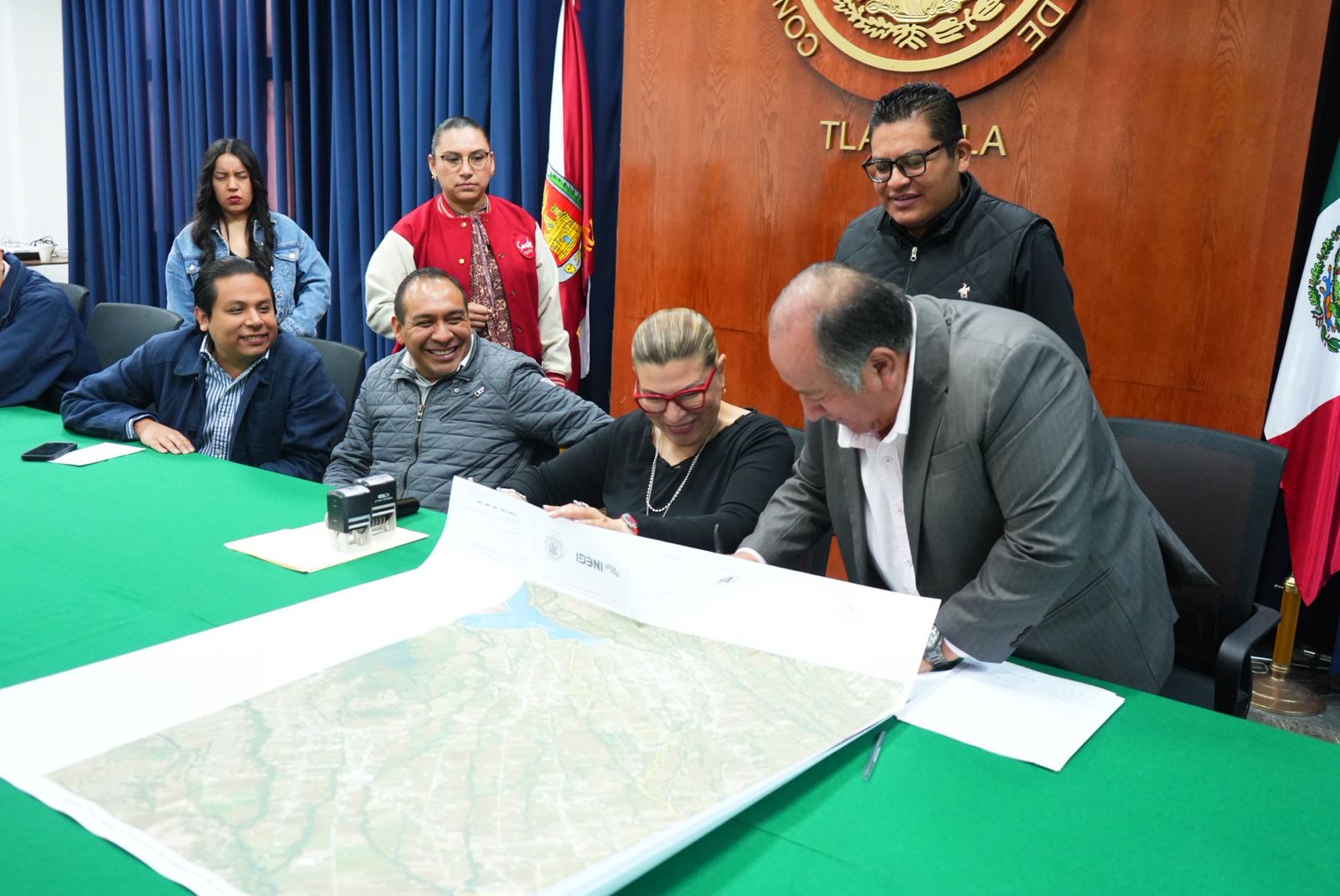 Avanza Comisión de Asuntos Municipales delimitación territorial entre Santa Cruz Tlaxcala y Cuaxomulco